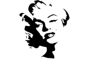 FASHION247 Marilyn Monroe Mylar Stencil Craft Home Decor Painting Wall Art 190 Micron … (Mylar, 1 X A4) =5.49 Free UK Delivery