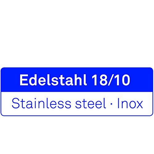 Kela 22276 WC-Bürste und Behälter, 36,5 cm Höhe, Kunststoff, Matt, WC-Garnitur, Marta, Grau - 7