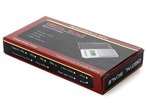 Zogin tragbare Digitale Präzisionswaage 0.1g x 500g Super Mini Digitalwaage/Goldwaage/Briefwaage/ Taschenwaage/Küchenwaage - 7
