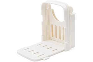WEDUSPATY Slicer de pain pliable, Guide de coupe de pain fait maison réglable Machine de coupe pour pain de pain pour pain