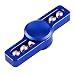 Produktbild Fidget Spinner mit Kugeln Handspinner Blau aus Metall mit High-Speed Kugellager Anti-Stress Toy von wortek
