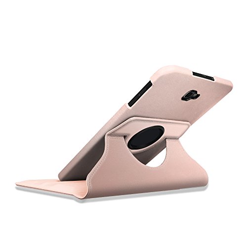 Fintie Samsung Galaxy Tab A 10.1 Hülle – 360° Drehbarer Stand Smart Cover Case Schutzhülle Tasche Etui mit Ständerfunktion Auto Schlaf / Wach Funktion für Samsung Galaxy Tab A 10,1 Zoll T580N / T585N Tablet (2016 Version), Roségold - 8