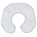 Blue Soft Cotton Cute Infants Kids Boy Girl Waterproof Lunch Bibs Saliva Towel Pack of 5