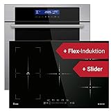 FLEXIBLE TOPFPLATZIERUNG: Innerhalb der komfortablen Flexzone des Kochfeldes können Sie Ihr Kochgeschirr frei nach Belieben verteilen und die Kochfläche effizient nutzen.