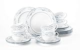 Hergestellt in Deutschland Seltmann Weiden 001.708680 Desiree Aalborg Kaffeeservice, 18-teilig