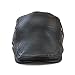 Produktbild JAMONT Plain Leather Baseball Cap with Adjustable Strap for Men/Women Relaxed Outdoor, Black Panel Sun Hat