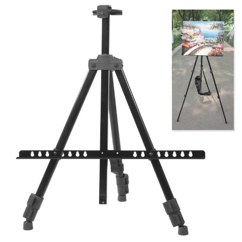 TRIXES Klappbares Stativ für Künstler und Maler mit Teleskopbeinen - 5