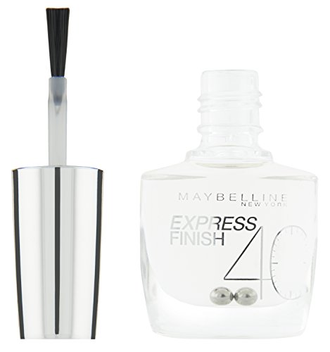Maybelline New York Make-Up Nailpolish Express Finish Nagellack Durchsichtig / Ultra schnelltrocknender Farblack in Transparent, 1 x 10 ml - 2