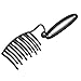 HuntGold 2Pcs Women DIY Fast Styling Volume Insets Hair Clip Boost Comb French Twist Maker