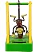 Produktbild Bada Bing Solar Wackel Figur Zirkus turnender AFFE Schaukel Kletterstange 786