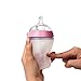 Comotomo Natural Feel Baby Bottle (250 ml, Pink, Pack of 2)