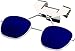 Produktbild Uvex 32-8LFFB8-0000 880 Series Klip Lifts For Hard Hat Visors, Cobalt Blue Shade 8 by Uvex
