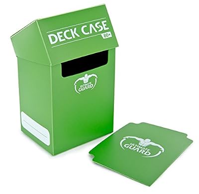 Ultimate Guard 80 Plus Boîte de Rangement pour Jeu de Cartes Standard Vert