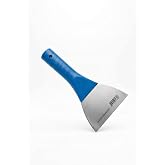Duyar A&ccedil;ık Saplı Spatula, Paslanmaz Alman &Ccedil;eliği Macun ve Al&ccedil;ı Spatulası, Profesyonel Duvar Kazıma Raspası, Boyacı ve İnşaat 