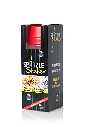 2-Portionen-Spätzle-Shaker in rot - 7