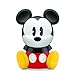 Price comparison product image Philips Disney Sleep Time Mickey Children's Night Light and Wake up Light with Integrated LED, 1 x 2 W - Black/Red