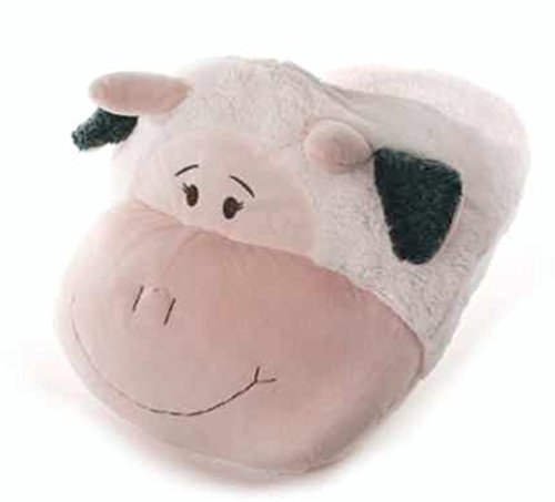 Preisvergleich Produktbild Inware 6797 - Fußwärmer Kuh, creme