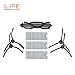 Produktbild ILIFE Zubehör-Set bestehend aus 4 Seitenbürsten, 3 HEPA-Filter und 1 Hauptbürste / Borsten-Bürste für ILIFE Saughroboter A4, A4s