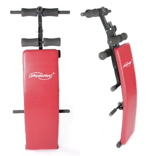 Bauchtrainer Sit-up Bank klappbar inkl. gepolsterte Beinfixierung - 8