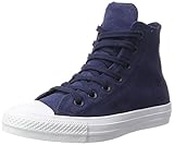 Lang anhaltender Tragekomfort Converse Unisex-Erwachsene CTAS HI Midnight Navy Hohe Sneaker, Blau, 42 EU