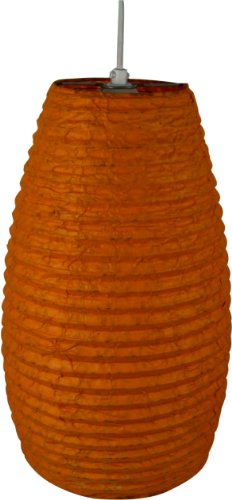 Corona small Reispapierlampenschirm / Papierlampenschirme oval - 2