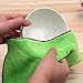 Produktbild Bamboo Fiber Wasser Absorbing Waschlappen Waschlappen Waschlappen Küche Waschlappen Handtuch Waschlappen Waschlappen auf beiden Seiten ohne Öl (grün)
