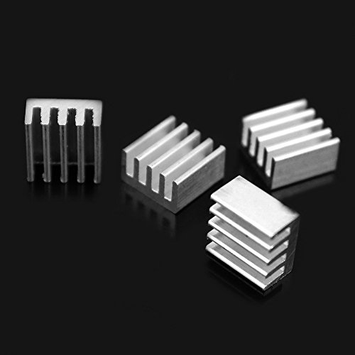 Pinzhi 5pcs Aluminium Kühlkörper 9x9x5mm für Drucker Stepper Motor Treiber-Platine - 5