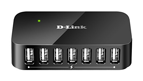 D-Link DUB-H7 (USB2.0) HUB USB 7P 7xUSB-A/B 1xUSB-B/B +Kabel+Stromversorgung - 2