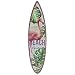 Produktbild Surfbrett Schild Flamingo Beach Strandbardeko 78 cm