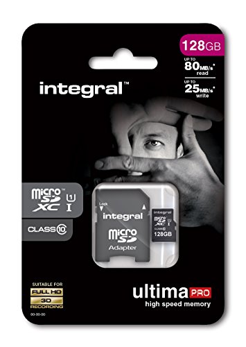 Integral Memory INMSDX128G10-80/25U1 microSDXC Class 10 UltimaPro UHS-1 128GB Speicherkarte - 2