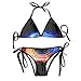 Produktbild Miedhki Ice and Fire World Swimsuits Bikinis Thong Swimsuit for Beach Beach Swimming