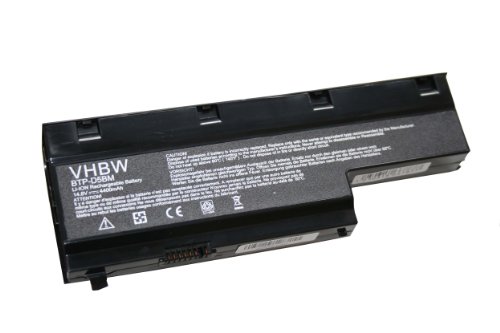 vhbw Li-Ion Akku 4400mAh (14.8V) für Notebook Laptop Medion Akoya E7211, E7212, E7214, E7216, MD97288 wie BTP-D4BM, BTP-D5BM, 40029778, 40029779.