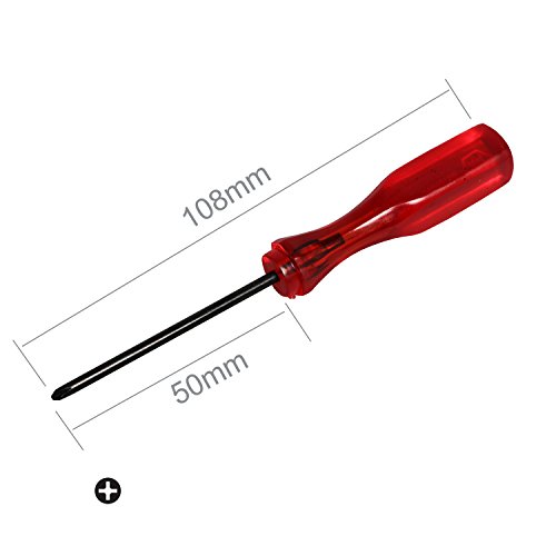 eJiasu Dreieck Schraubendreher Tri-Wing Y-Tip-Schraubenzieher-Reparatur-Werkzeuge für GBA / Nintendo Gameboy Advance, NDS / Nintendo DS, NDSL / Nintendo DS Lite, Wii / Nintendo Wii ( „Y“ Style Schrauben) (1 Stück) - 4