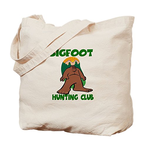 CafePressBigfoot Tote Bag Natural Canvas Tote Bag, Cloth Shopping Bag