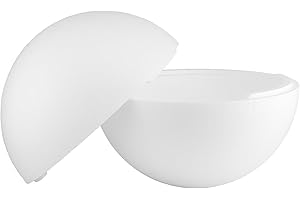 MCE-COMMERCE Styropor A330001 - Bolas (2 unidades, 300 mm, EPS, 30 cm), Blanco