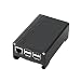 Produktbild KKmoon Aluminiumlegierung Schutzhülle Gehäuse Shell Gehäuse Box für Raspberry Pi 3, Pi 2 und B + mit Lüfter