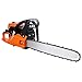 Produktbild Benzin Kettensäge 50 cm schwert öl motorsäge - 2-Takt Motor mit 61 cm³ Hubraum, 2.7kw/3.7ps