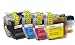 Produktbild Faxfilm 4x kompatible Tintenpatrone ersetzt Brother MFC-J5330DW MFC-J5330 W MFC-J5335 DW MFC-J5730 DW MFC-J5830DW MFC-J5930DW MFC-J6530DW MFC-J6535 DW MFC-J6535 MFC-J6730 DW MFC-J6930 DW MFC-J6935 u.a.