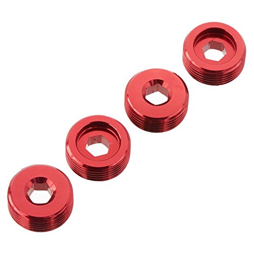 Preisvergleich Produktbild ARRMA Nut Front Hub Aluminum Red (4)