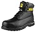 Caterpillar CAT Holton SB Unisex Leather Boots Black - 15 UK