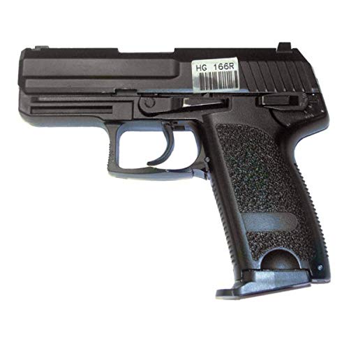 H F C Softair 0,9 Joule Pistola Half Metal RAFFICA Nera (HG 166R)