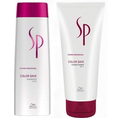 Wella System Professional Color Save Duo Shampoo + Conditioner 250Ml and 200Ml