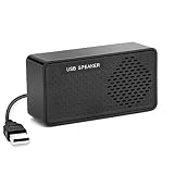 Portable Computer Speaker Wired USB Powered Stereo Multimedia Speaker for Notebook Laptop PC Desktop Checkout Counter