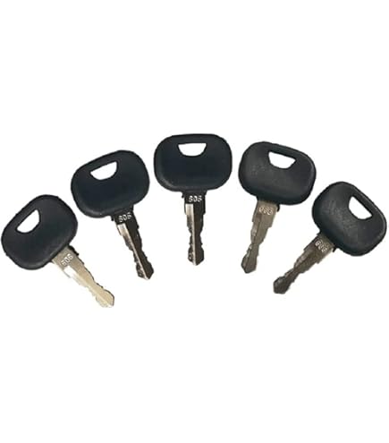 Clé D'allumage Pour Pelle Sur Pneus Volvo - Référence 777