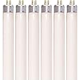 (Pack Of 6) F8T5/CW - T5 Fluorescent 4100K Cool White - 8 Watt - 12" Super Long Life Light Bulbs