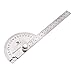 Produktbild Hunpta Abnehmbare Edelstahl Rundkopf Rotary Winkelmesser Winkel Lineal Messung (B)