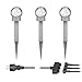 Produktbild parlat LED Gartenleuchte Bubble mit Erdspieß für außen, IP54, warm-weiß, 3er Set