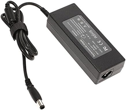 HP Charger For Laptops 18.5V 3.5A Portable Round Pin Charger With UK Laptop Power Cord