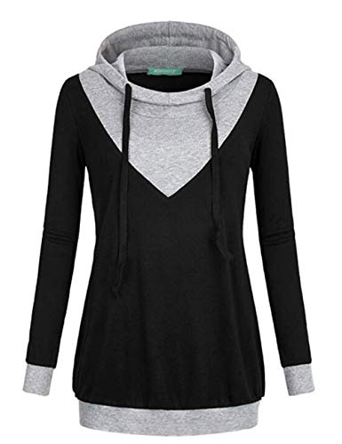 Woman's v neck hoodie