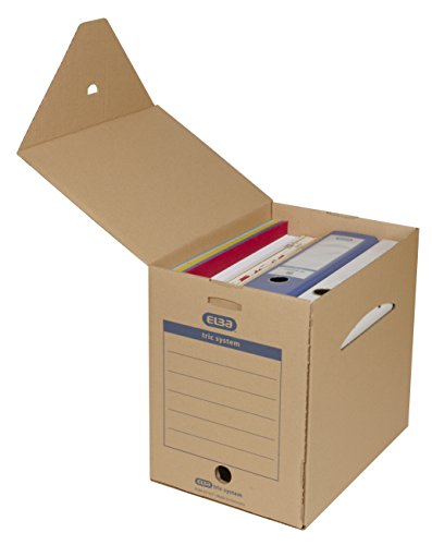 Elba 83527 - Caja de almacenamiento para archivadores y otros papeles 6 unidades color marr n reviews Elba 83527 - Caja de almacenamiento para archivadores y otros papeles 6 unidades color marr n
